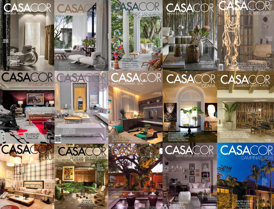 Anuário CASACOR: Veja todas as capas de 2016!