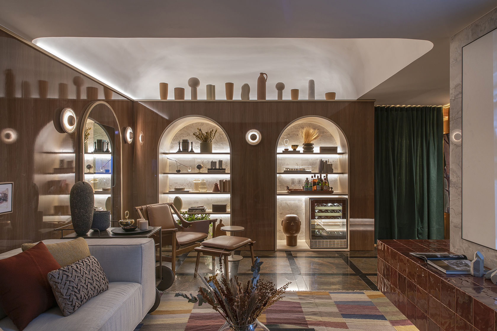 Rafael Granero - Cinema Bristol. Projeto da CASACOR Ribeirão Preto 2023.