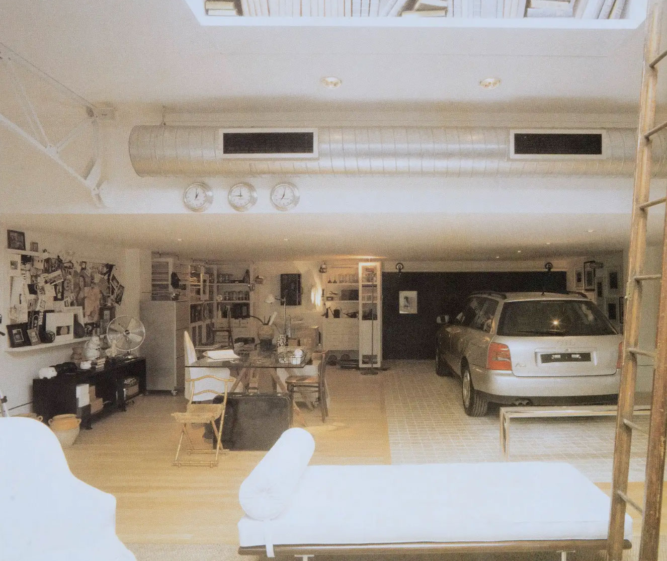 João Armentano diseñó la propuesta de un garaje como área de convivencia y esparcimiento en la CASACOR São Paulo.