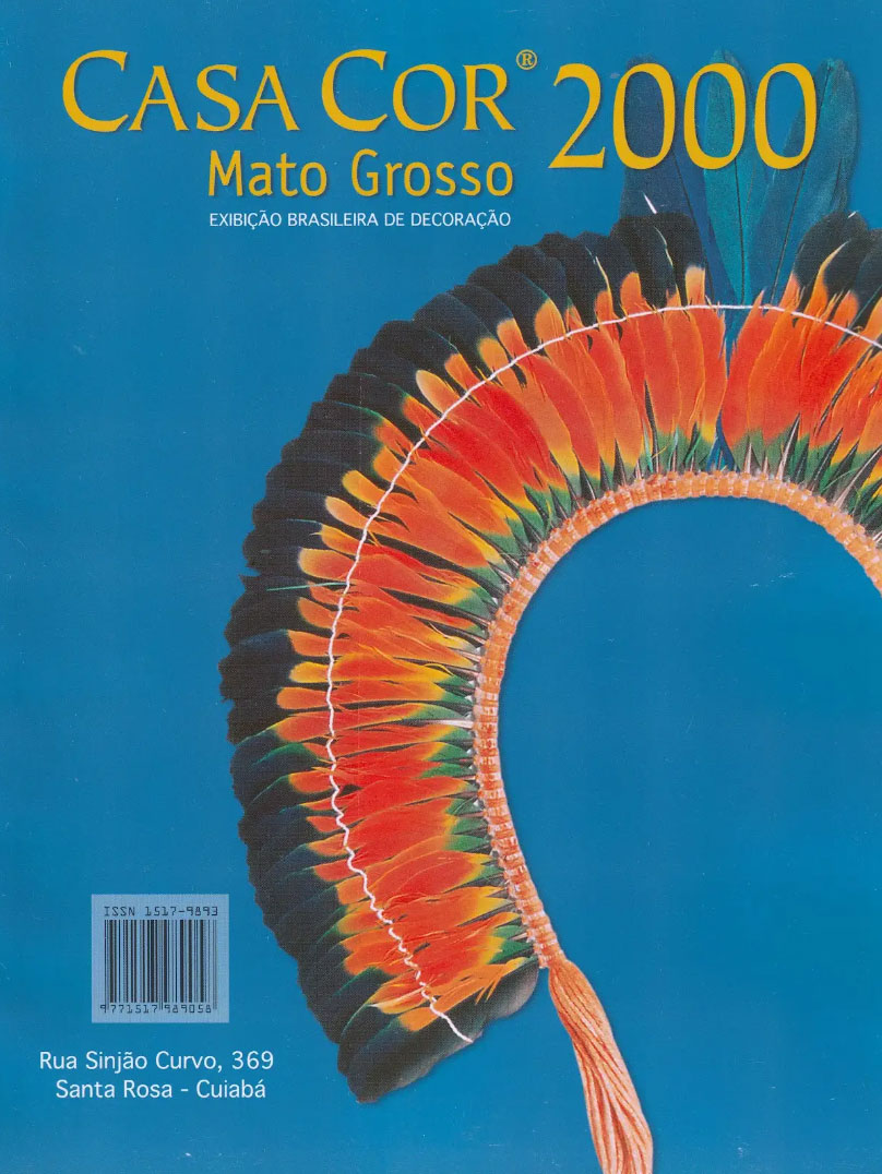 Capa do anuário da CASACOR Mato Grosso.