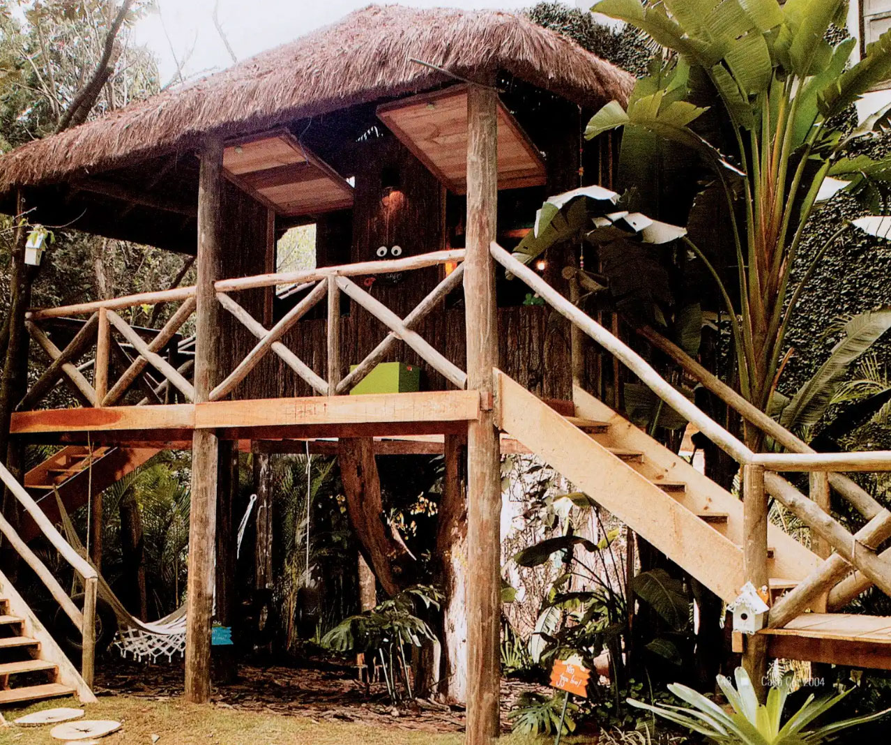 Casa en el árbol, propuesta de Kátia Perrone para CASACOR São Paulo.