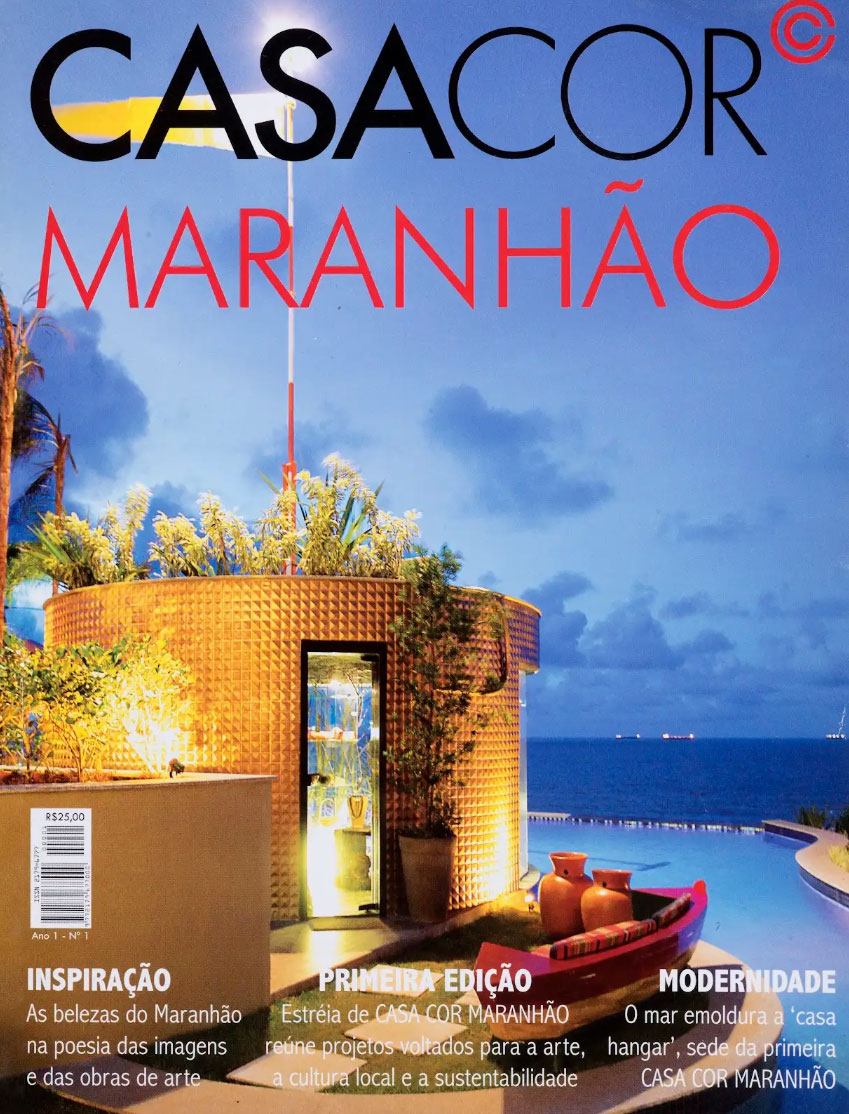 Portada del anuario de CASACOR Maranhão.