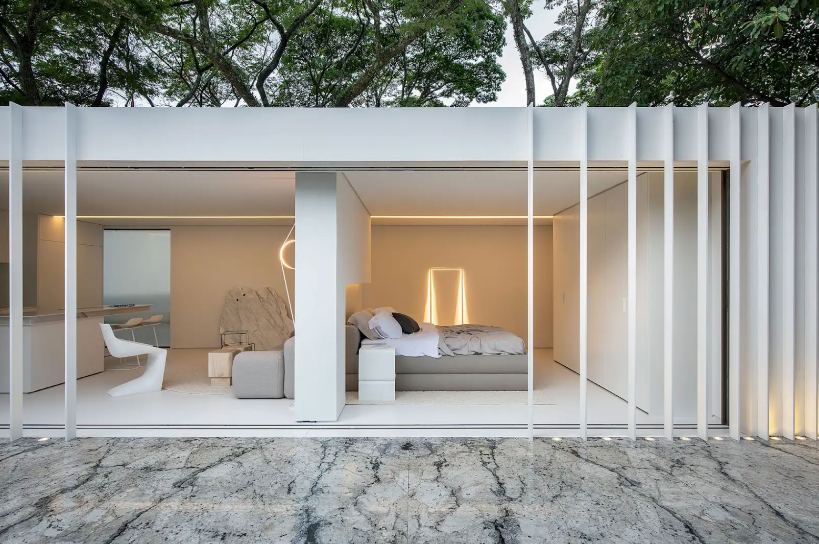 Casa Contêiner de Marilia Pellegrini en la muestra paulistana.