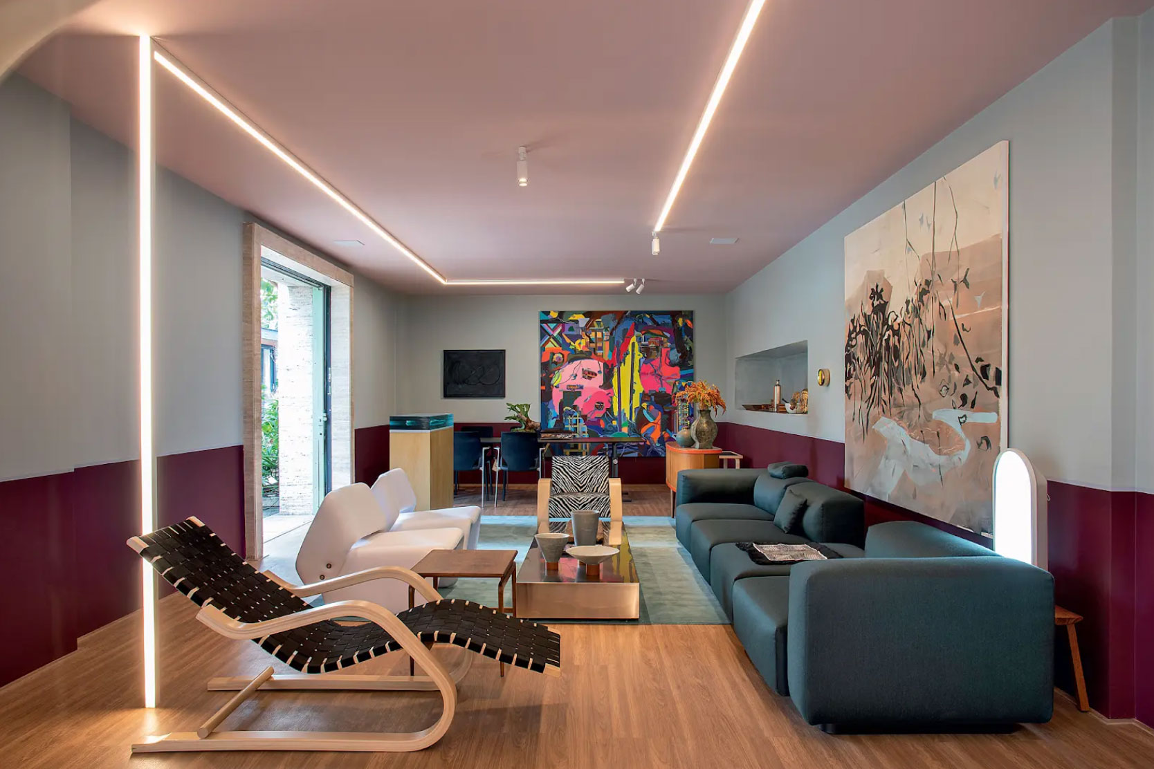 Hotel Coral, del mineiro Pedro Lázaro para la CASACOR São Paulo.